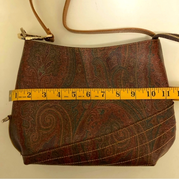 Etro Milano Paisley Shoulder Bag EUC - Picture 11 of 13